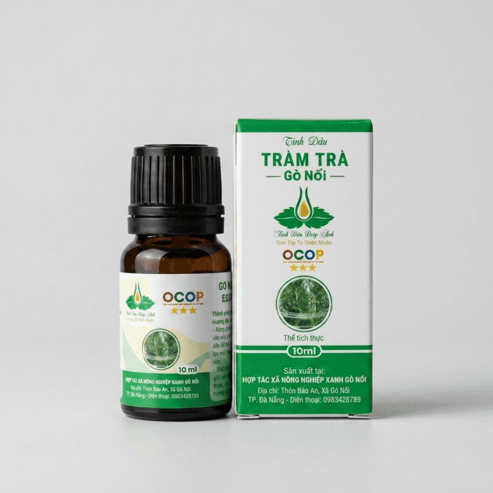 Tinh Dầu Tràm Trà (Tea Tree) Gò Nổi 10ml 