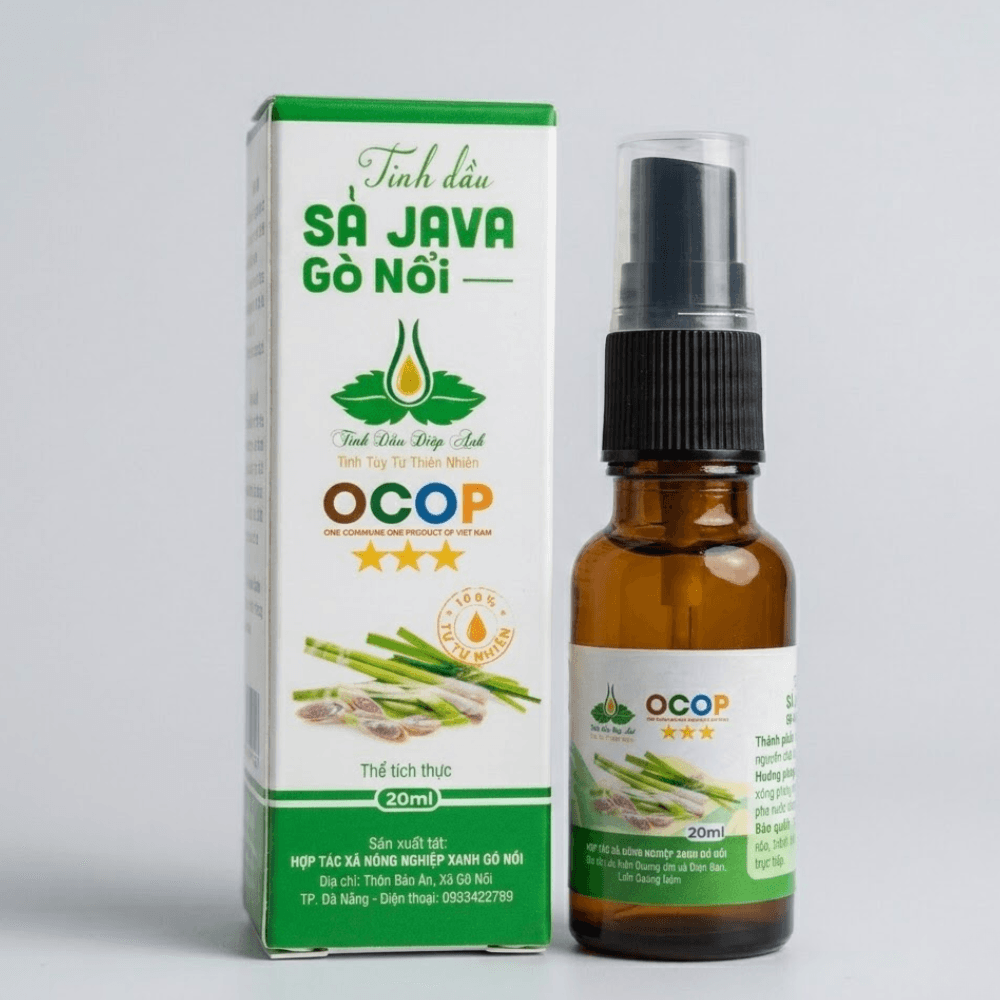 Tinh Dầu Sả Java Gò Nổi Dạng Xịt 20ml - Image 2