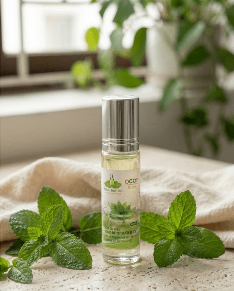 Mùi hương tự nhiên từ các loại thảo mộc khô treo tường