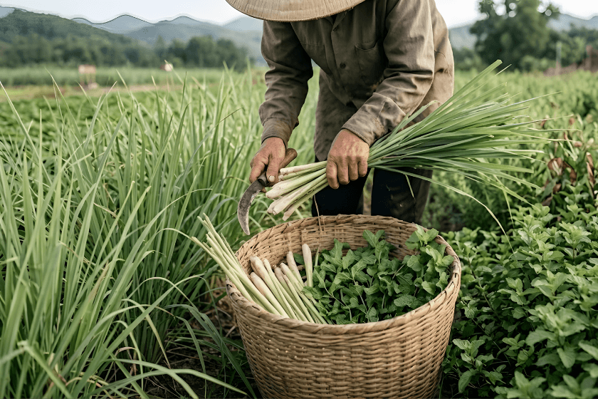 Thu hoạch đúng chu kỳ
