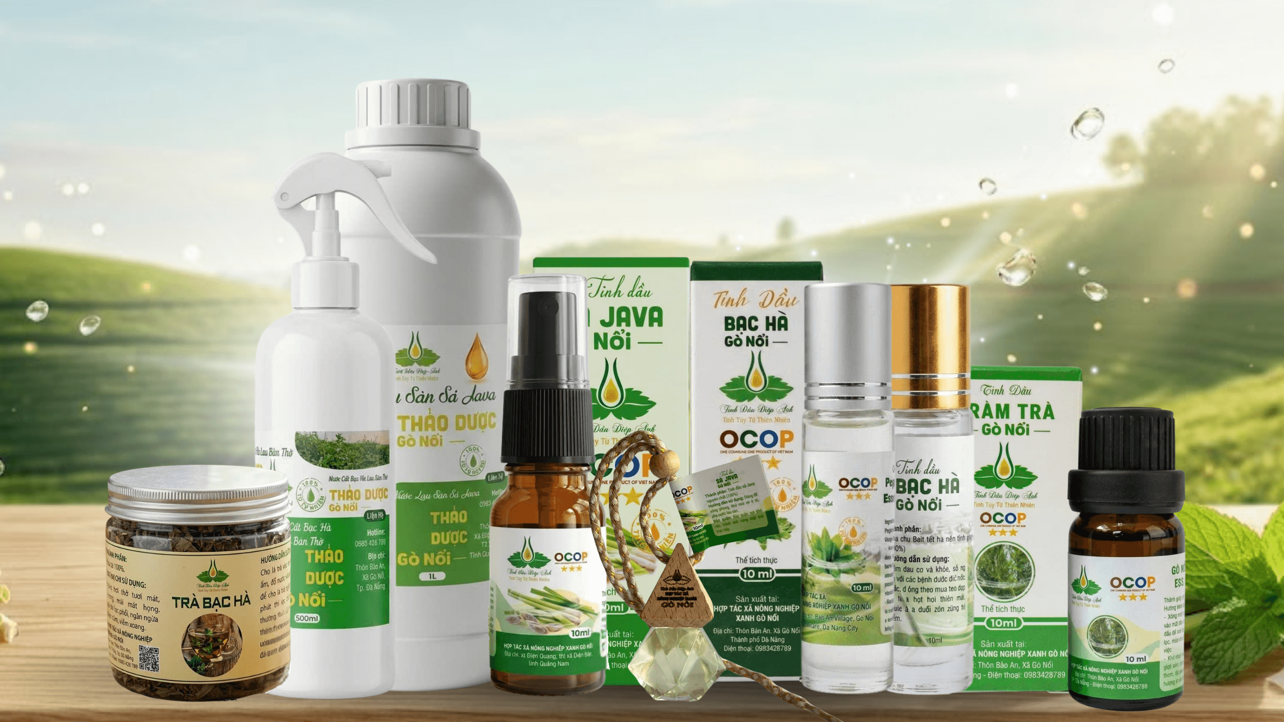 Sản phẩm cam kết 100% từ thiên nhiên