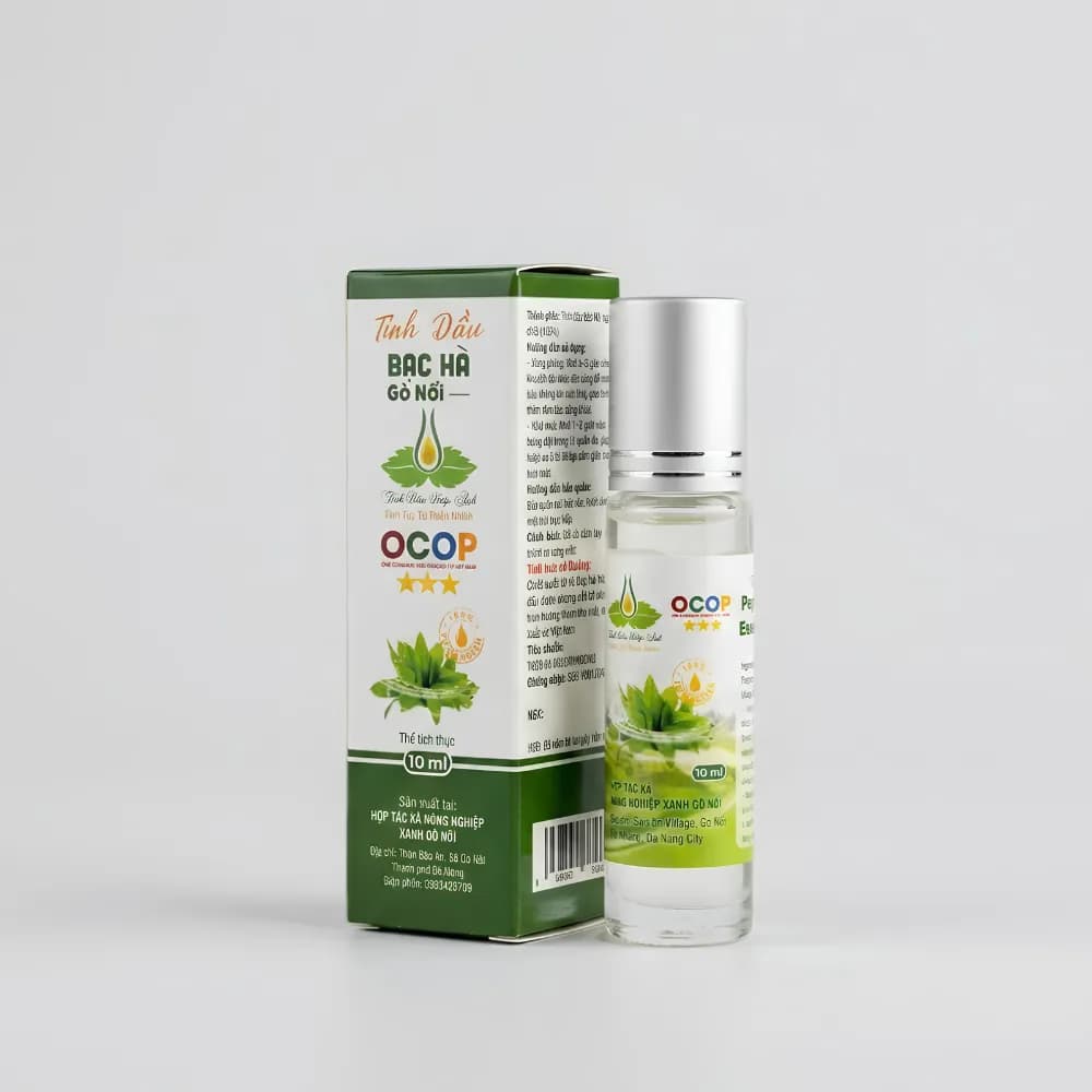 Tinh Dầu Bạc Hà Gò Nổi - Image 2